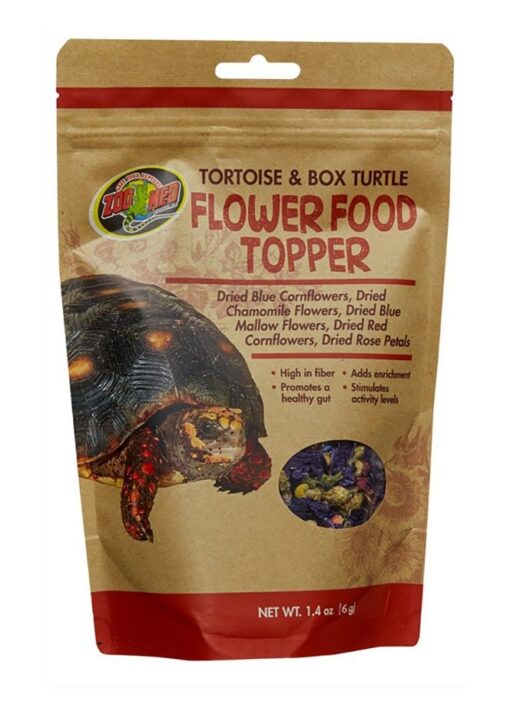 Zoo med tortoise flower food topper